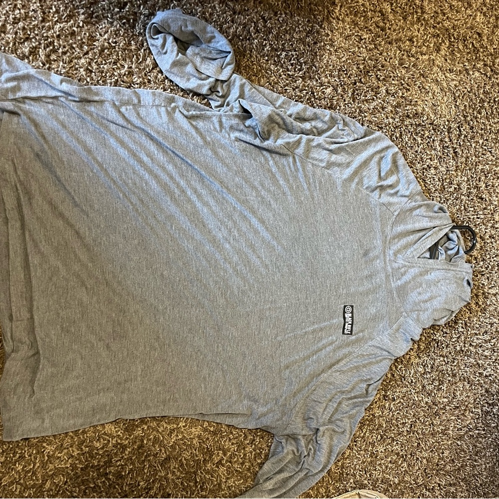 Black rifle coffee company gray long sleeve sun shirt